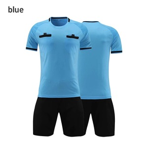 2024 football arbitre uniformes professionnel juge Football maillots Shorts chemises costume poche survêtements vêtements personnalisé - Product Image 5