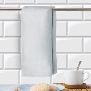 Ensemble de serviettes éponge unilatérales 100% coton plat en bambou tissé à carreaux conçu sur mesure pour un usage commercial domestique pour les serviettes de cuisine - Product Image 4