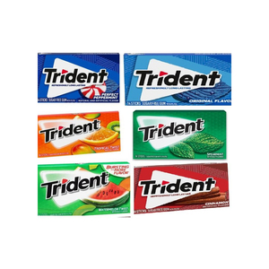 Chewing-gum sans sucre Tridents Wild Blueberry Twist en gros, fabriqué au xylitol, 12 paquets de 14 pièces - Product Image 2