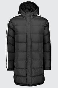 Veste matelassée à capuche légère et pliable résistante à l'hiver, respirante, matelassée, personnalisée OEM, pour hommes - Product Image 4
