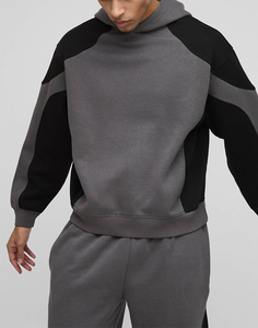 Conjunto Deportivo OEM para Hombre, Estilo Hip Hop, con Parches en Contraste, para Senderismo y Jogging, Ropa de Otoño con Logotipo Estampado - Product Image 2