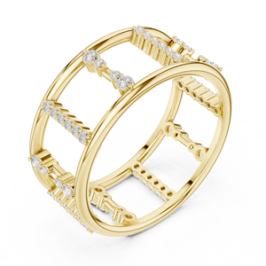 Oh Gracious 14K Gothic Skull Ring Punk Rock Moda - Product Image 5