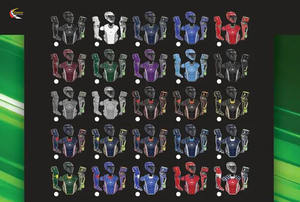 Equipo de Béisbol para Receptor a Precio de Fábrica, Casco, Protector de Pecho, Protectores de Piernas, Equipo de Béisbol para Jóvenes, Logotipo Personalizado, Producción al por Mayor - Product Image 6