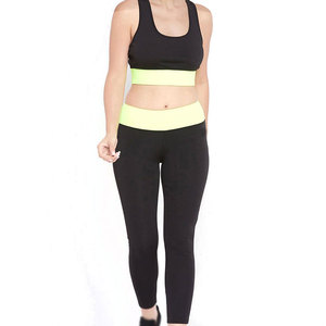 Offre Spéciale – Nouveaux Ensembles de Yoga pour Femmes à Prix Abordable, Design Personnalisé avec Logo, Taille Élastique, Couleur Unie, Légers - Product Image 1