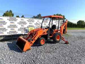 Retroexcavadora Kubota BX25D Compact 4X4 Maquinaria original de calidad usada con caja de cambios central y motor disponible para Venta barata - Product Image 3