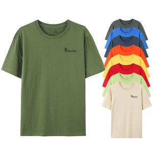 เสื้อยืดคอกลมคุณภาพสูง ผ้าฝ้าย 100% แบบยูนิเซ็กส์ เสื้อยืดพื้นฐาน เนื้อผ้านุ่ม สวมใส่สบาย เหมาะสำหรับใส่ลำลอง เสื้อยืดเปล่า จำหน่ายจำนวนมาก - Product Image 6