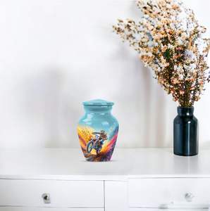 Urna de montar para cenizas, urna de recuerdo para hombre adulto para papá, urna de cremación para cenizas humanas, urna funeraria conmemorativa para mujeres, tamaño personalizado - Product Image 3