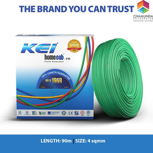 Cable eléctrico de cobre trenzado de alta potencia de 1 núcleo y 6mm con PVC FR para aplicaciones industriales y de construcción - Product Image 3