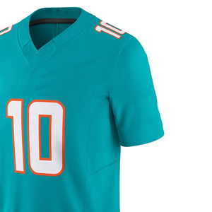 Maillots de football américain pour hommes Offre Spéciale en gros Stock Maillots d'équipes brodés à manches courtes les plus populaires - Product Image 4