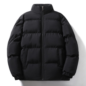 Veste matelassée en coton à col montant décontractée pour homme, prix d'usine du Bangladesh, Chine, logo personnalisé, broderie, hiver - Product Image 6