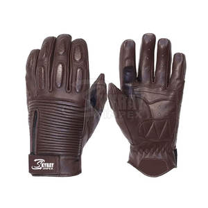 Gants de moto en cuir de conception personnalisée professionnelle nouveau style pour la course - Product Image 1