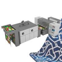Vente directe du fabricant Machine d'impression numérique textile à 64 têtes Production à grande échelle