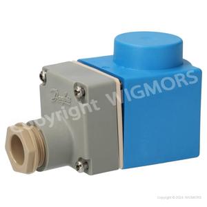 Bobina de solenoide Danfoss, BE115CS, caja de terminales, tensión de alimentación [V] AC: 115, paquete múltiple, 018F6710 - Product Image 1