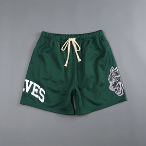 Nouveau design Short de sport par sublimation Short d'arbitre court à taille élastique pour hommes Short de gymnastique en maille courte - Product Image 5