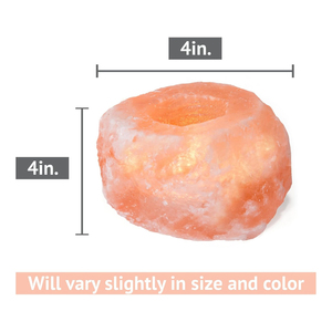 Vela de sal del Himalaya rosa de cristal de roca Natural a precio de venta al por mayor nuevo diseño único - Product Image 2