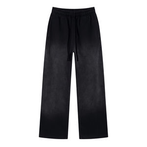 Pantalones Deportivos de Pierna Ancha Rectos Esenciales para el Invierno, Suaves, Forrados de Felpa de 350 g/m², con Logotipo Personalizado - Product Image 2