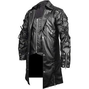 Best Quality Men's Jackets <b>Cow</b> Hide Genuine Leather Work Jacket for Fall Winter High Quality High <b>Fabric</b> Material Man Jackets - Product Image 6