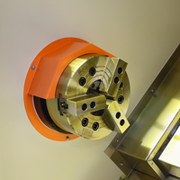 Tour CNC à banc incliné TCK50A économique avec mandrin de précision à 3 mors en fonte du Yunnan pour l'usinage de pièces aérospatiales