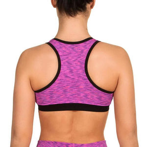 Sujetador Deportivo de Yoga para Mujer, Ligero, Cómodo, Transpirable, Elástico en Cuatro Direcciones, con Logotipo Frontal, Alta Elasticidad, Soporte Medio, Espalda Descubierta, para Gimnasio - Product Image 2