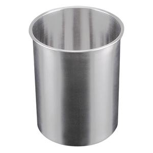 Vintage galvanized metal <b>utensil</b> holder farmhouse kitchen decor milk can style wooden spoon organizer rustic countertop cutlery - Product Image 6