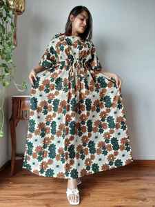 Caftán Corto de Verano de Algodón Natural, Transpirable y Ecológico, Hecho a Medida para Revendedores de Ropa - Product Image 2