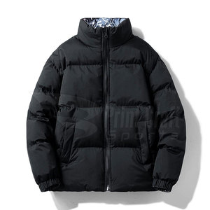 Chaqueta de Invierno Ajustada para Hombre de Alta Calidad, con Logotipo Personalizado, Patrón de Letras, Estilo Urbano, Tela de Lona, Servicio OEM - Product Image 1