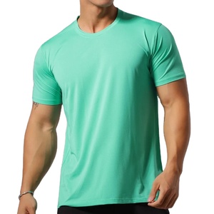 T-shirt 100% coton biologique personnalisé avec logo, lavable, imprimé, pour homme, 2027 - Product Image 4