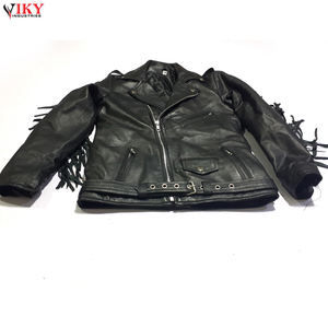 Veste en cuir pour enfants, cuir véritable, qualité supérieure, nouvelle arrivée, produit portable, vestes pour enfants, VIKY INDUSTRIES - Product Image 5