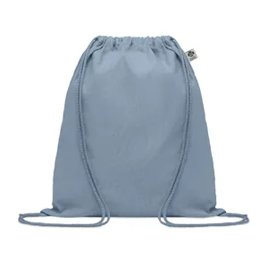 YUKI COLOUR Organic <b>Drawstring</b> <b>Bag</b> Sustainable Merchandising Promotional Sportpacks - Product Image 2