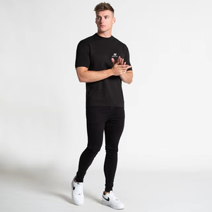 T-shirts pour hommes en gros d'usine, 100% coton peigné, imprimés uniques, style streetwear, séchage rapide, respirant, prix bas - Product Image 2