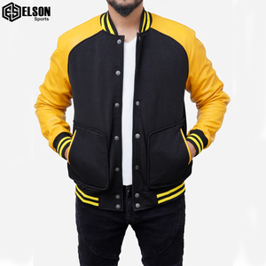 2025 nouveautés bonne qualité élégant Bomber personnalisé hiver hommes broderie varsity basket Bomber veste - Product Image 2