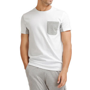 Refined Casual Pocket Tee For Men Contemporary Design Relaxed Comfort Fit Minimal Detailing Everyday Smart Look Tshirt - Product Image 6