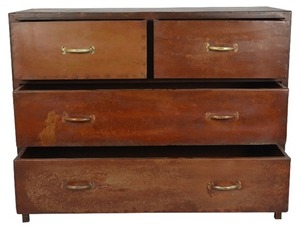 Garlyn เฟอร์นิเจอร์เหล็กเก็บของสี่ประตูทันสมัยหีบมีสไตล์สำหรับห้องนอนห้องรับประทานอาหารห้องนั่งเล่นห้องครัวบ้านโรงแรมสำหรับการประชุมเชิงปฏิบัติการ - Product Image 2