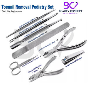 Ciseaux à ongles professionnels en acier inoxydable, durables, manuels, pour podologie, à large ouverture de mâchoire, lame courbée, pour ongles incarnés - Product Image 2