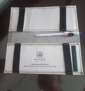 Logo personnalisé véritable peau de vache en cuir chéquier portefeuille mince RFID antivol fonction longue et courte longueur Options pour unisexe - Product Image 5