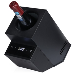 Refroidisseur de vin de bouteille de batterie avec refroidissement de semi-conducteur et adaptateur de voiture pour les voyages en voiture - Product Image 6
