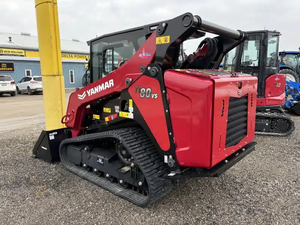 Chargeuse compacte sur chenilles Yanmar T00r, moteur diesel, couleur rouge, moteur inclus - Product Image 6