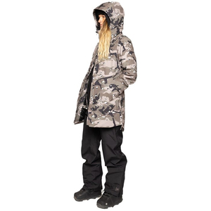 Women's Camouflage Snow Ski Jacket Pants <b>Waterproof</b> Insulated Winter Wear for Men <b>Spray</b> Green Grape Snowboard Ski Suits - Product Image 6