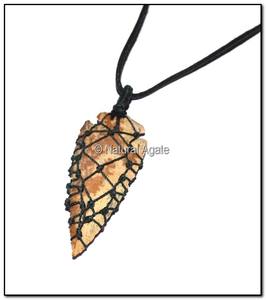 Acheter un collier personnalisé en quartz cristal pointe de flèche: bijoux pointe de flèche - Product Image 4