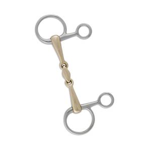 สินค้ามาใหม่ห่วงสเนฟเฟิลม้าบิตส์แบบหลวมทำจากสแตนเลสสำหรับฝึกซ้อมและขี่ม้าโดยทาริค MFG Co - Product Image 1