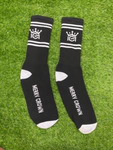 Gran oferta de calcetines atléticos a rayas para hombre de diseño personalizado, los mejores calcetines de poliéster de calidad superior en colores personalizados, antibacterianos - Product Image 3