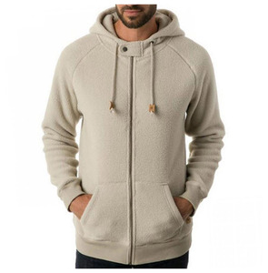Sudadera con Capucha de Felpa de Algodón Grueso de Manga Larga para Hombre, Sudadera Extra Grande con Capucha - Product Image 1