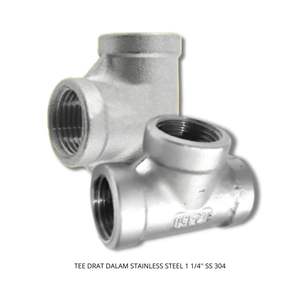 ท่อประปาสเตนเลสสตีลคุณภาพสูง1 1/4นิ้ว304เกลียวตัวเมียคลาส150 PSI ป้องกันการกัดกร่อน - Product Image 4