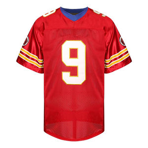 Uniforme de logotipo personalizado transpirable de alta calidad 100% poliéster personalizado American United Football Flag Football Jerseys de fútbol - Product Image 6