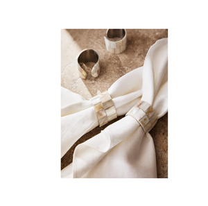 Rond de serviette en os sculpté disponible dans d'autres couleurs vaisselle anneaux de serviette de table en incrustation d'os Offre Spéciale - Product Image 2