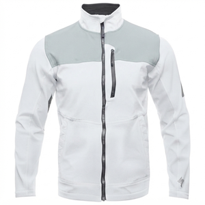 Chaqueta de Lana Unisex al por Mayor, Estilo Urbano, Impermeable, Resistente al Viento, Ecológica, con Cuello Alto y Cierre de Cremallera, Tejido de Lana/Poliéster - Product Image 1