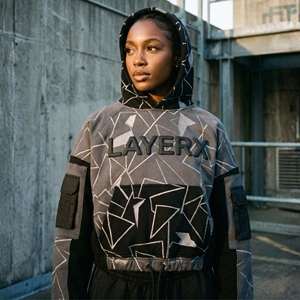 Sudadera con Capucha para Mujer, 500 g/m², Felpa de Algodón, Estampado Puff, Bordado, Estilo Urbano Regular, Forrada, Fabricante OEM, Venta al por Mayor - Product Image 3