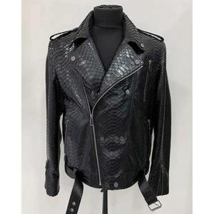 Chaqueta de Cuero con Revestimiento de Camuflaje de Piel de Oveja Unisex, Diseño Personalizado al por Mayor, Primavera 2025, Logotipo Frontal, Motocicleta, Alta Calidad - Product Image 5