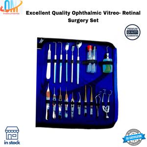 ชุดเครื่องมือผ่าตัดจุลศัลยกรรมตาแบบแมนนวลคุณภาพสูงเยี่ยมสำหรับการผ่าตัดกระจกตาและจอประสาทตา สำหรับใช้ในโรงพยาบาล - Product Image 4