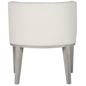 Silla de Comedor Moderna de Tela, Sillón Tapizado con Patas de Madera, Silla Lateral para Hotel, Restaurante, Comedor - Product Image 5
